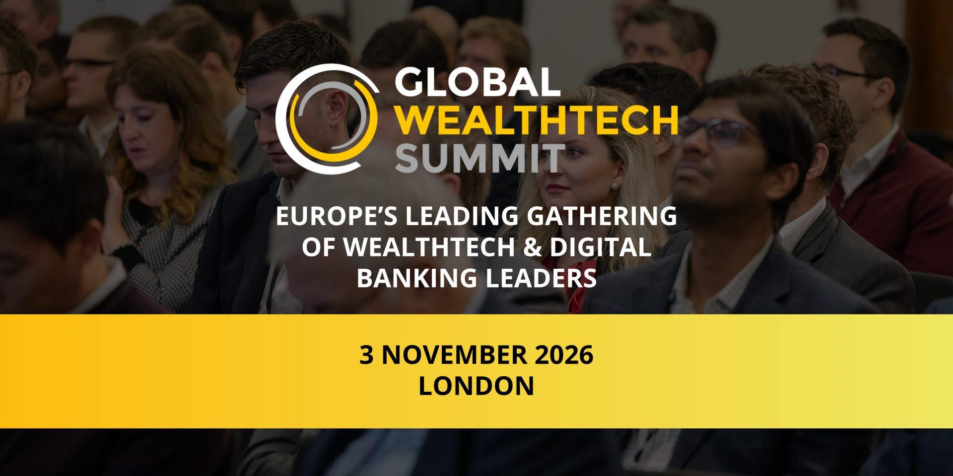 Global WealthTech Summit Europe 2026 logo