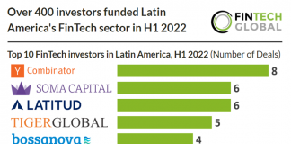 table of op fintech investors in latin america h1 2022
