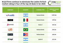 LatAm top FinTech deals Q1 2026
