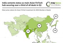 Asian FinTech deal activity Q1 2026