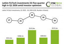 LatAm FinTech funding Q1 2026